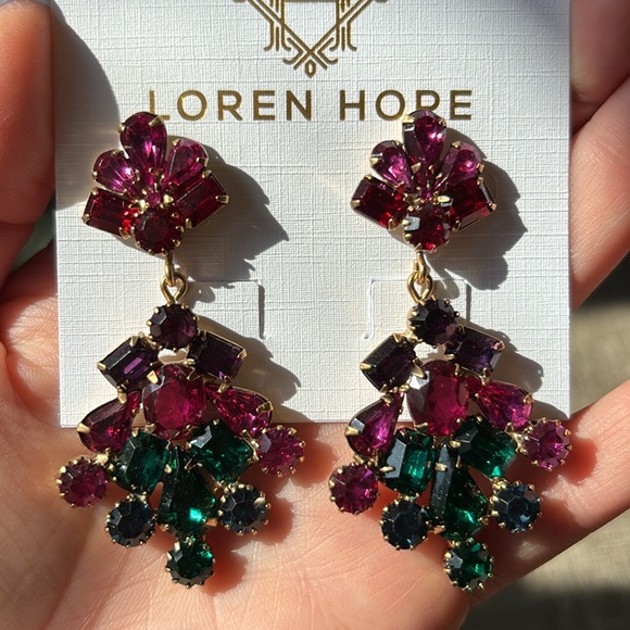 Loren Hope Statement Earrings - Picture 3 of 5